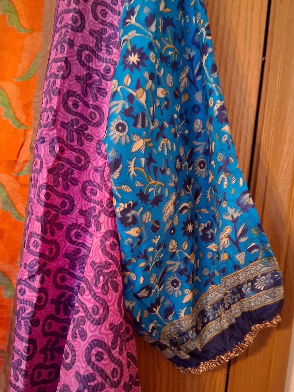 Jaded Gypsy Patchwork Woman's Multicolor Boho Kimono One Size - Picture 2 of 8